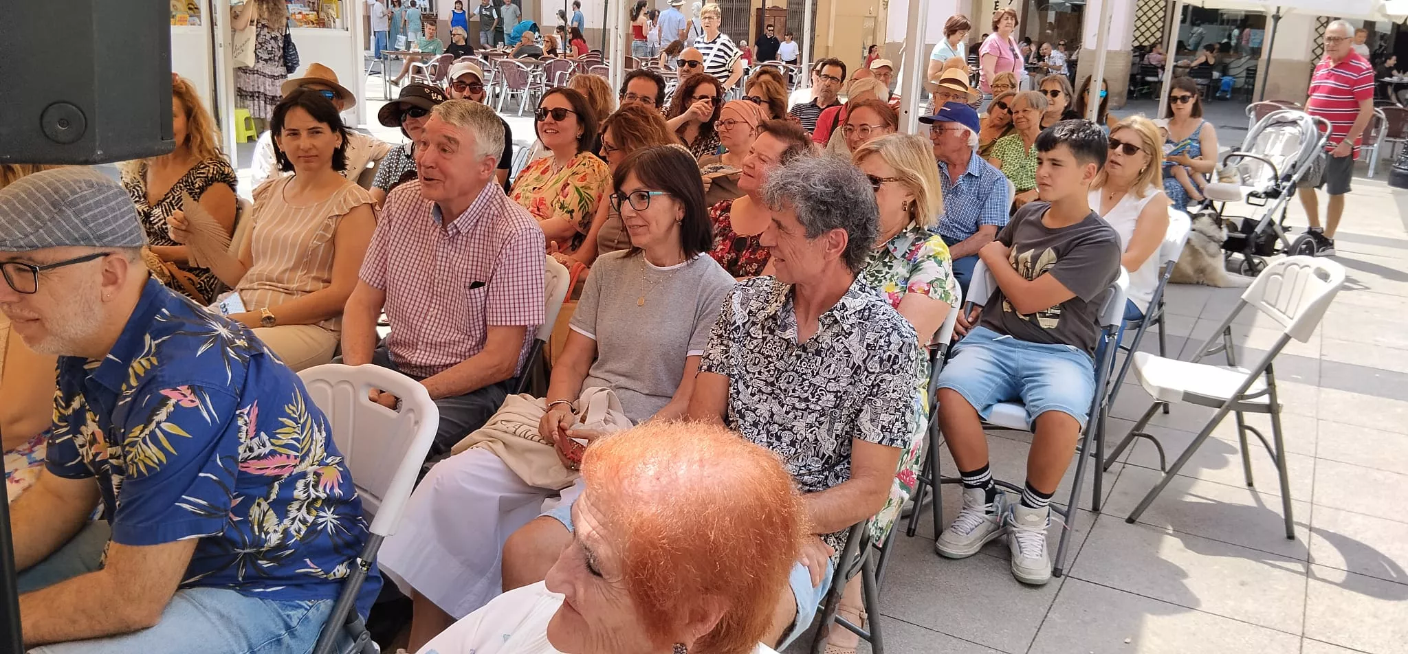 Presentación de Corazón de Oro de Luz Gabás en la Feria del Libro de Huesca