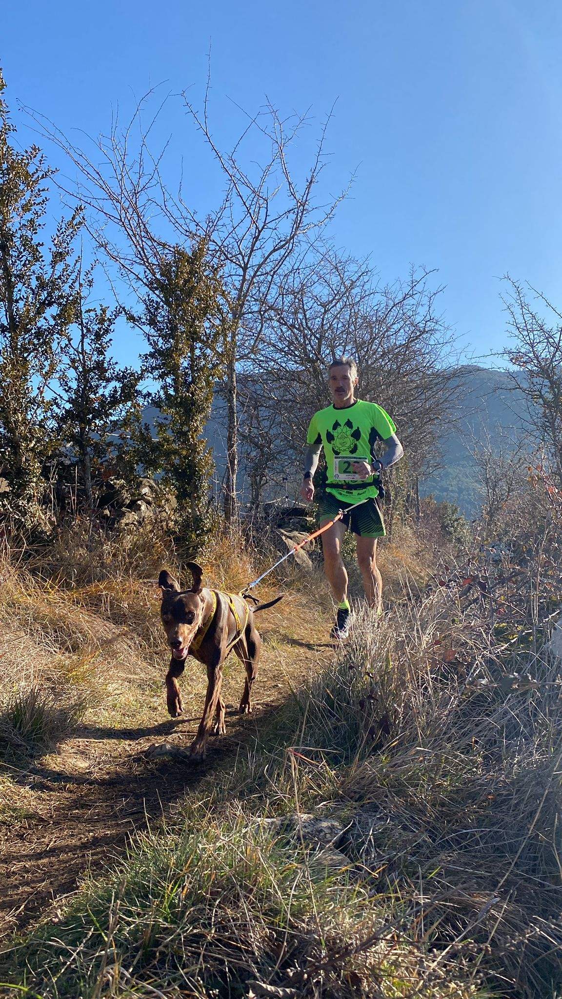 Imágenes del Xtrem Canicross de Arguis 