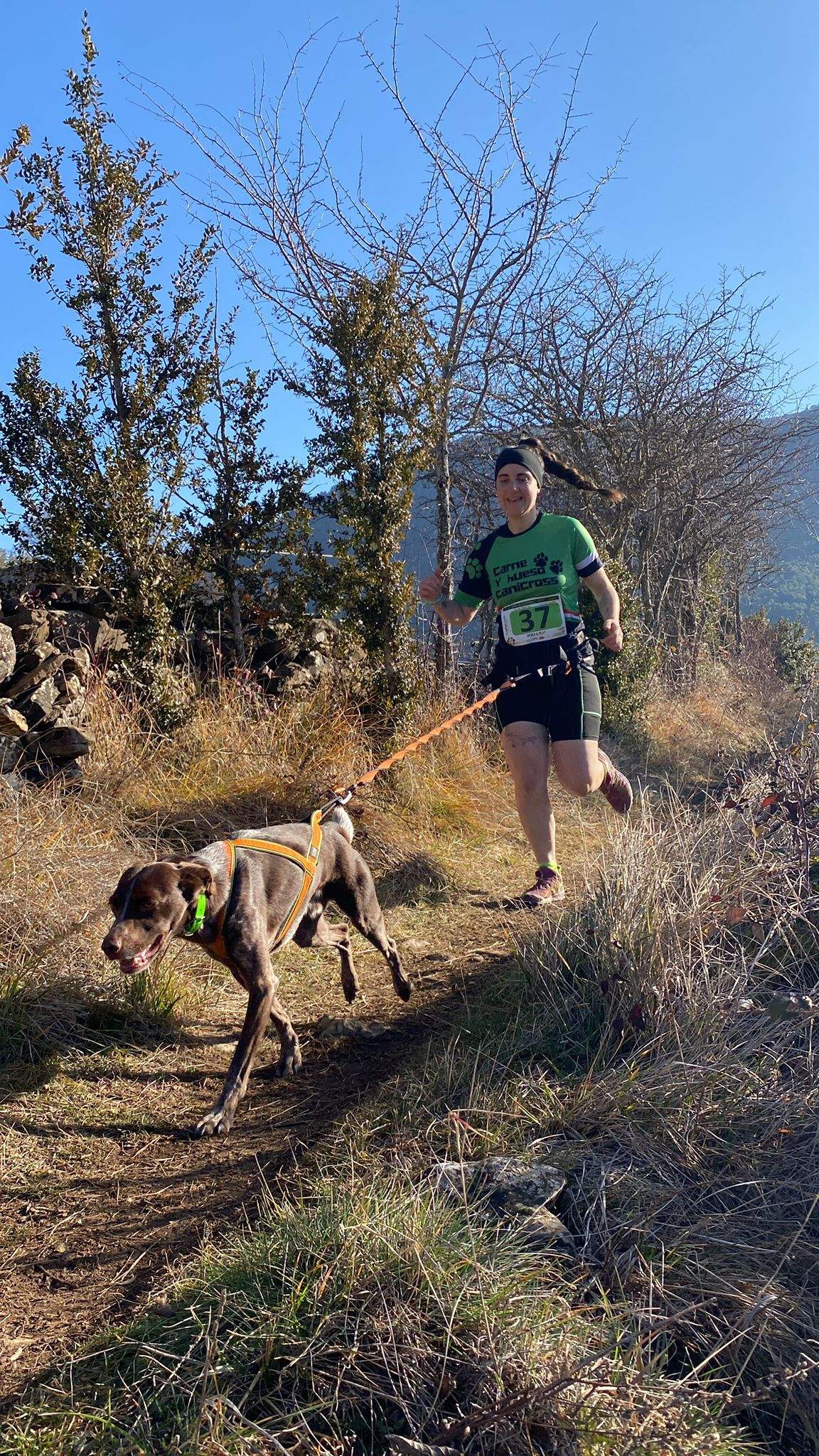 Imágenes del Xtrem Canicross de Arguis 