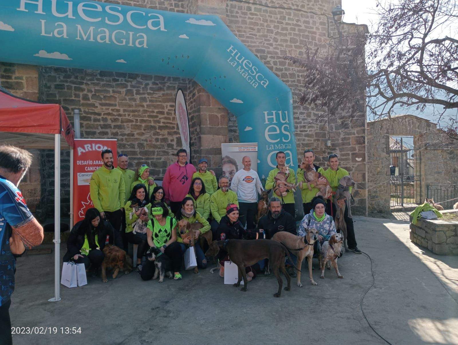 Imágenes del Xtrem Canicross de Arguis 