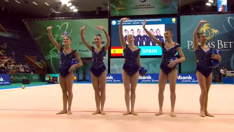 El triplete de oro de Inés Bergua y Espaa en el Campeonato de Europa