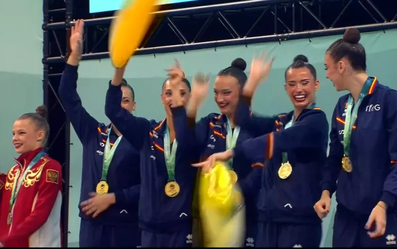 El triplete de oro de Inés Bergua y Espaa en el Campeonato de Europa