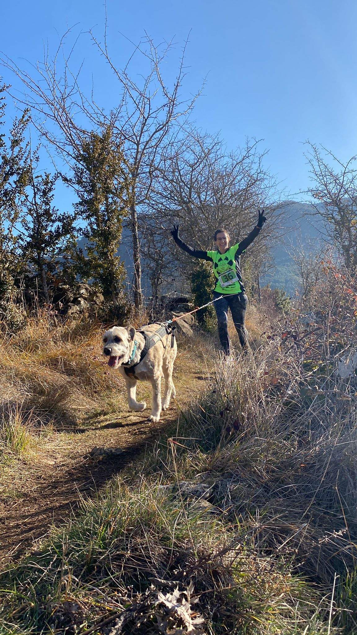 Imágenes del Xtrem Canicross de Arguis 