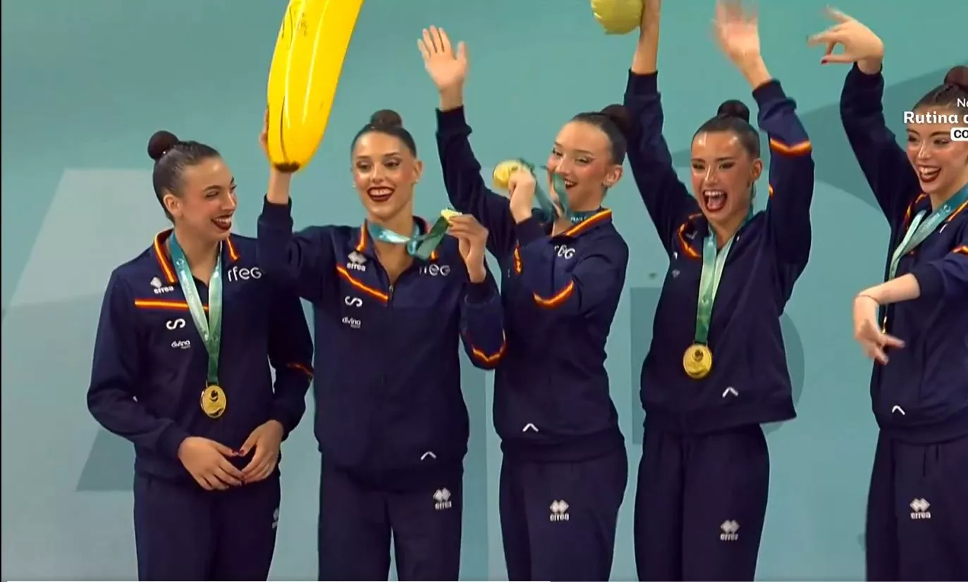 El triplete de oro de Inés Bergua y Espaa en el Campeonato de Europa