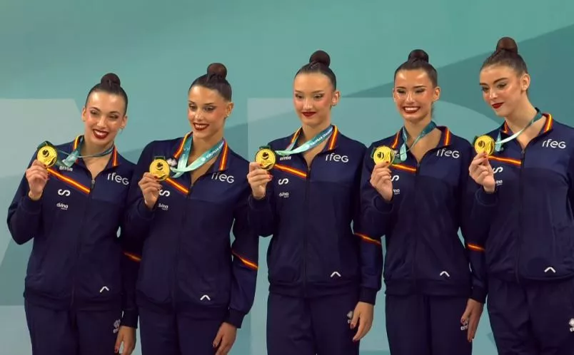 El triplete de oro de Inés Bergua y Espaa en el Campeonato de Europa