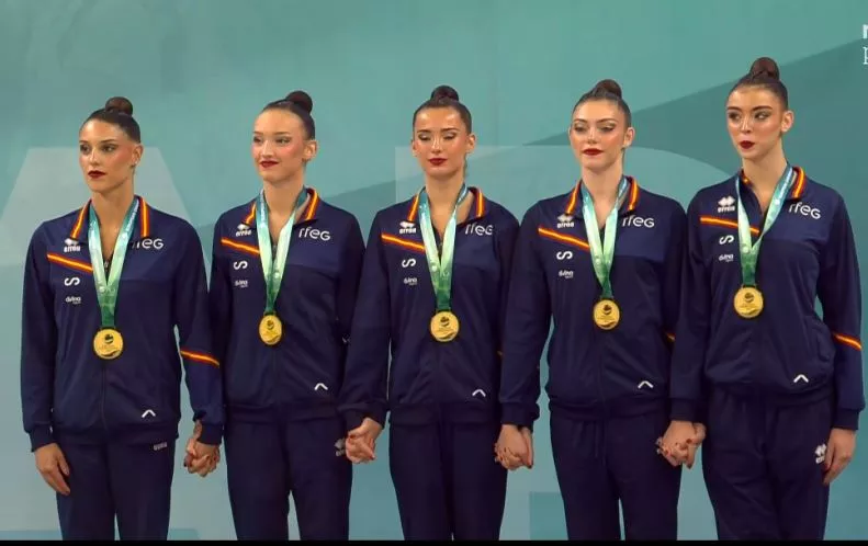 El triplete de oro de Inés Bergua y Espaa en el Campeonato de Europa