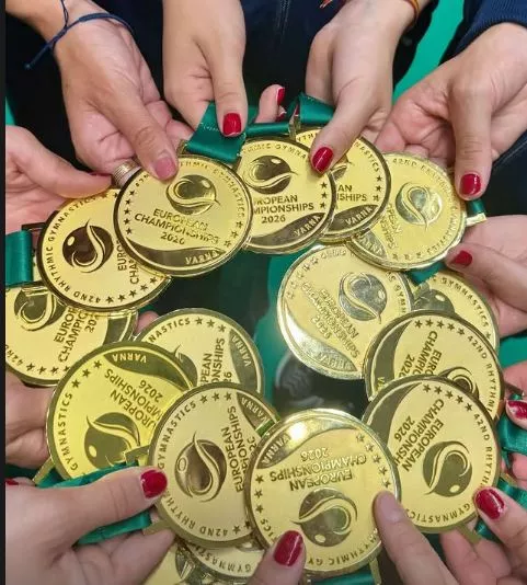 El triplete de oro de Inés Bergua y Espaa en el Campeonato de Europa