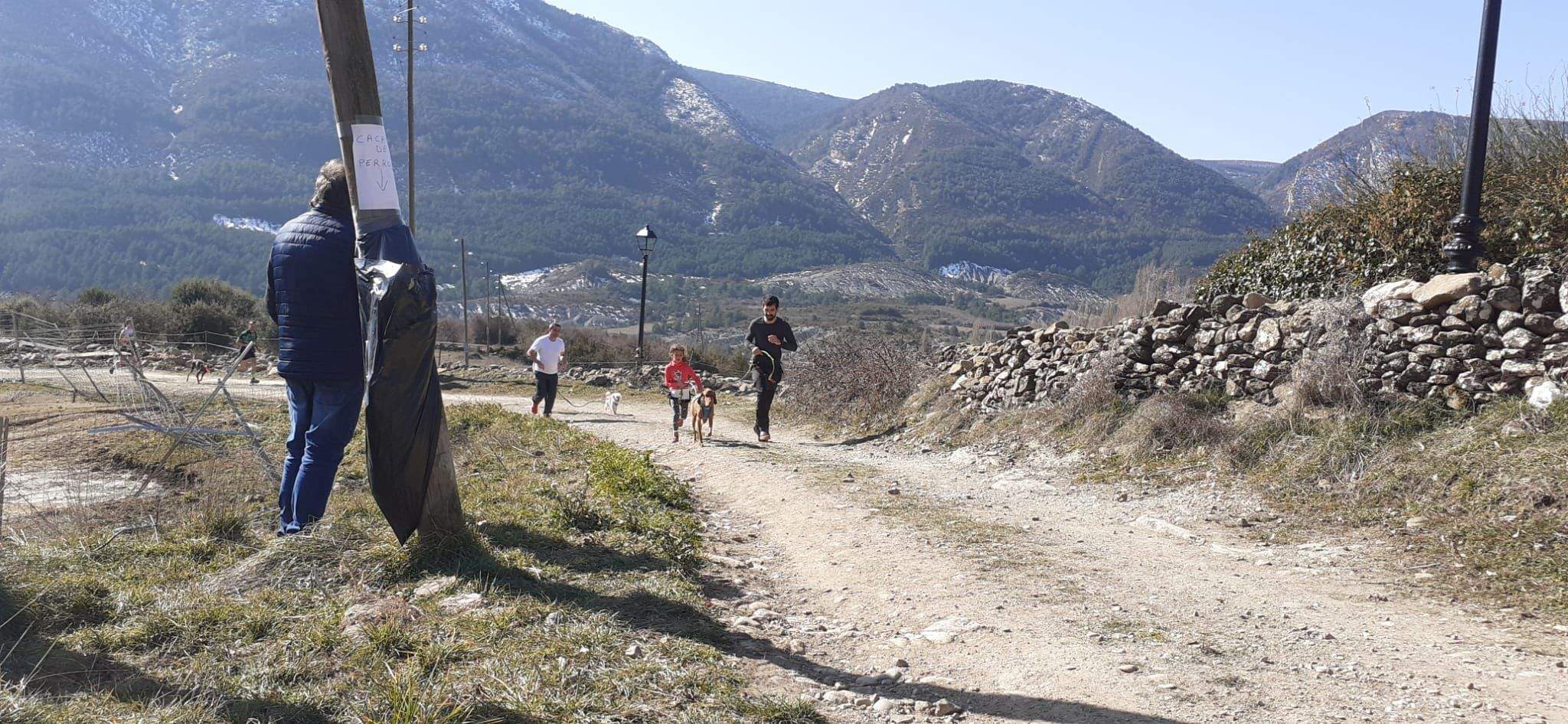 Imágenes del Xtrem Canicross de Arguis 