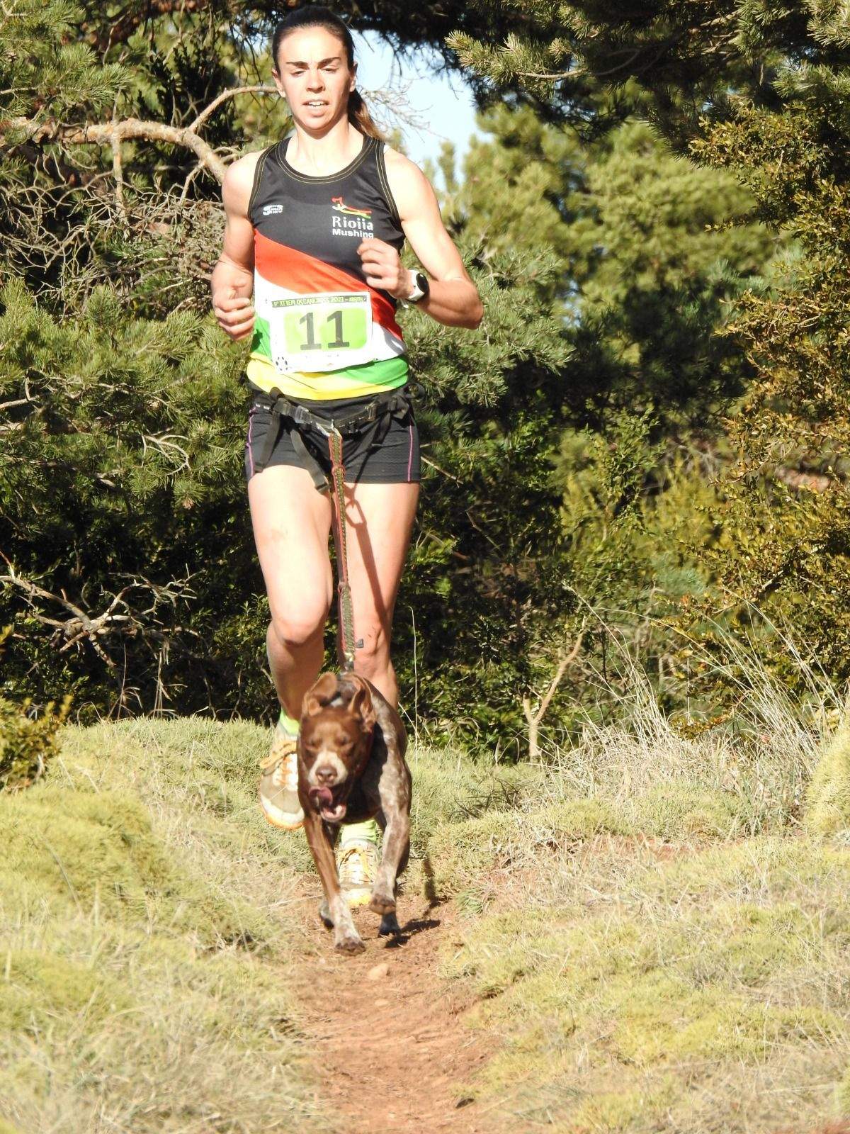 Imágenes del Xtrem Canicross de Arguis 