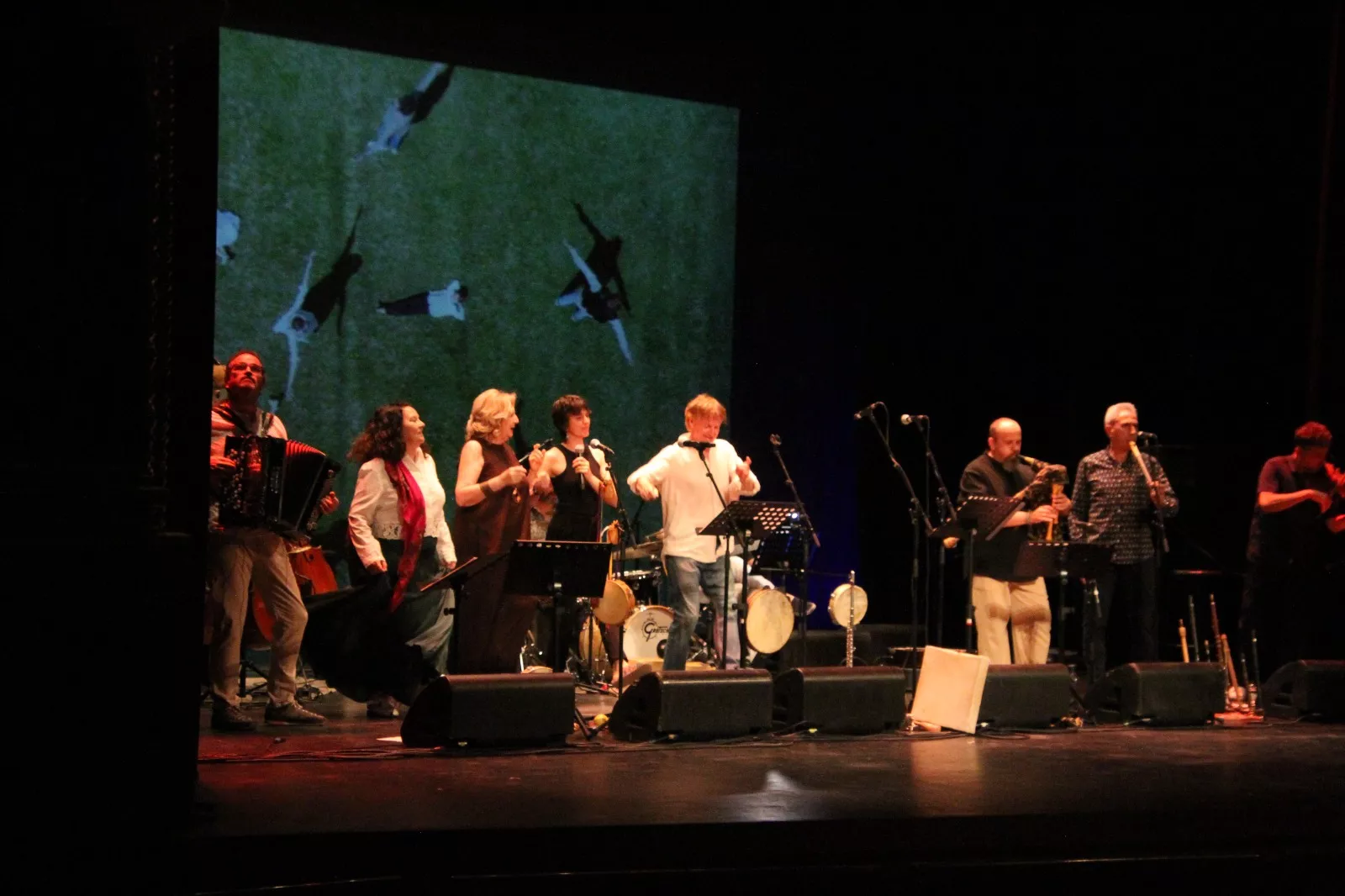 Fiesta en el Olimpia por el 40 aniversario de Biella Nuei. Foto Carlos Neofato