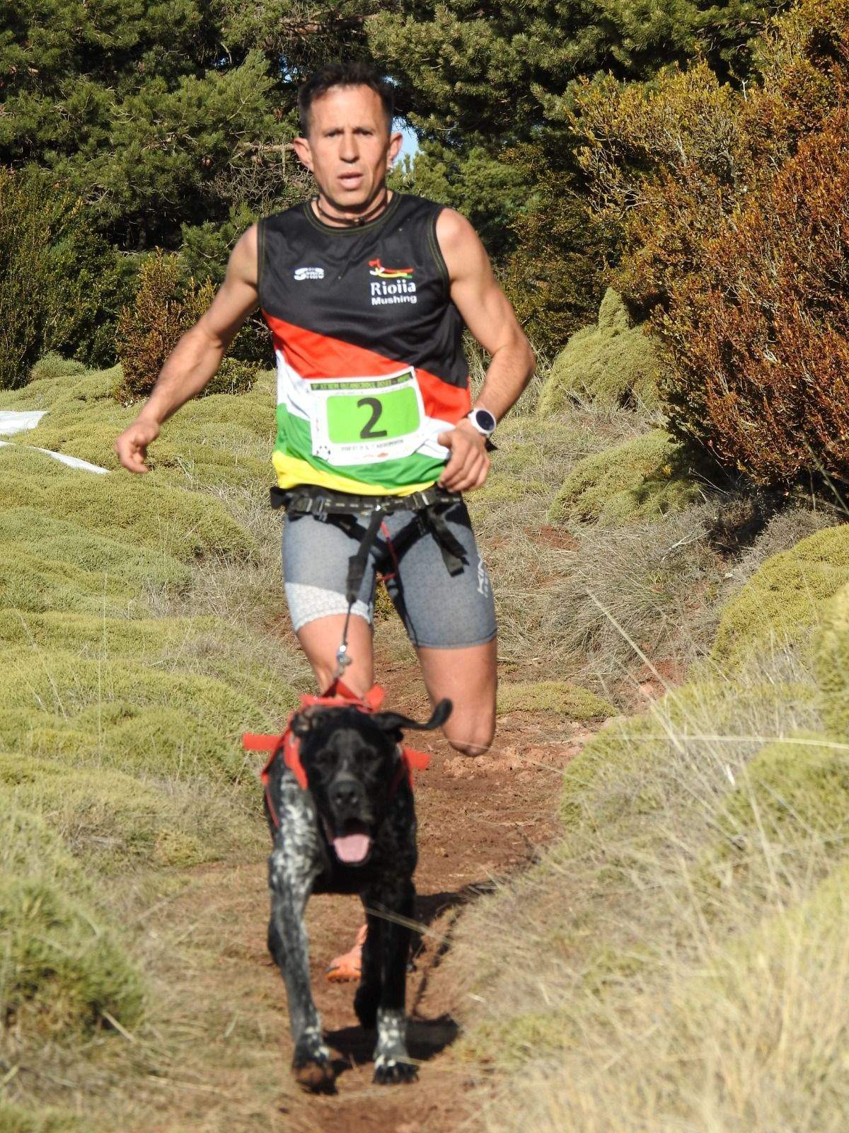 Imágenes del Xtrem Canicross de Arguis 