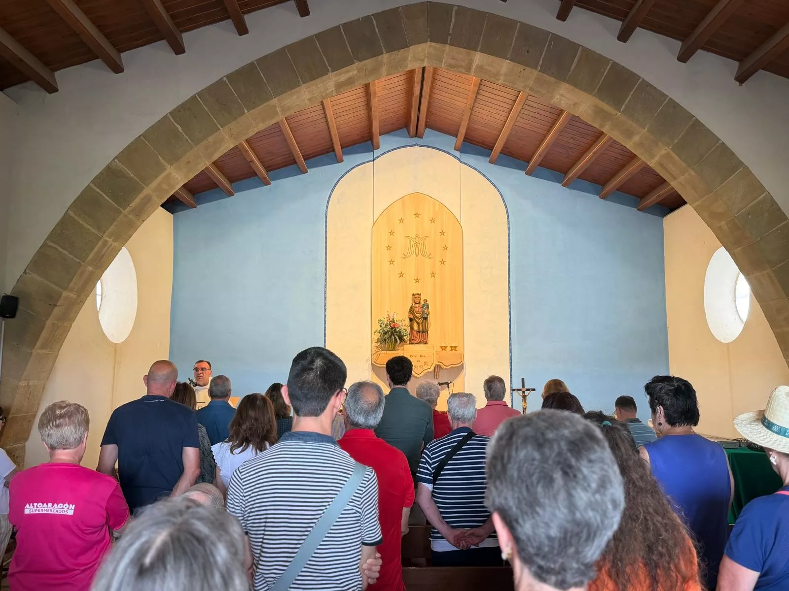 Romería en la Ermita de la Virgen de Jara. Foto Niko Alonso