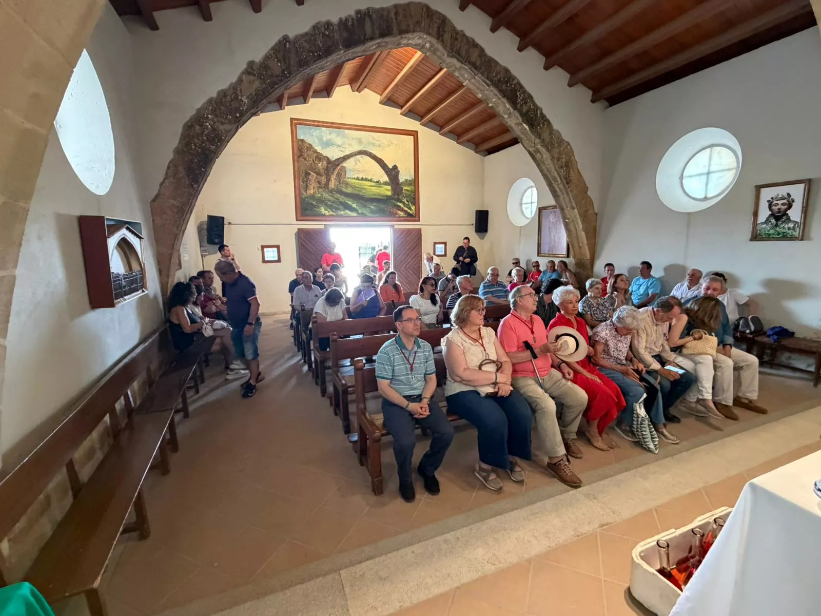 Romería en la Ermita de la Virgen de Jara. Foto Niko Alonso
