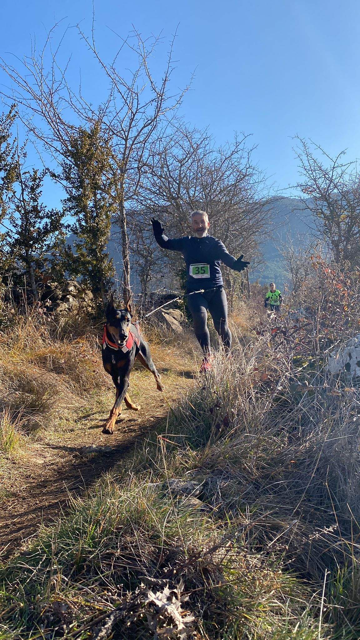 Imágenes del Xtrem Canicross de Arguis 