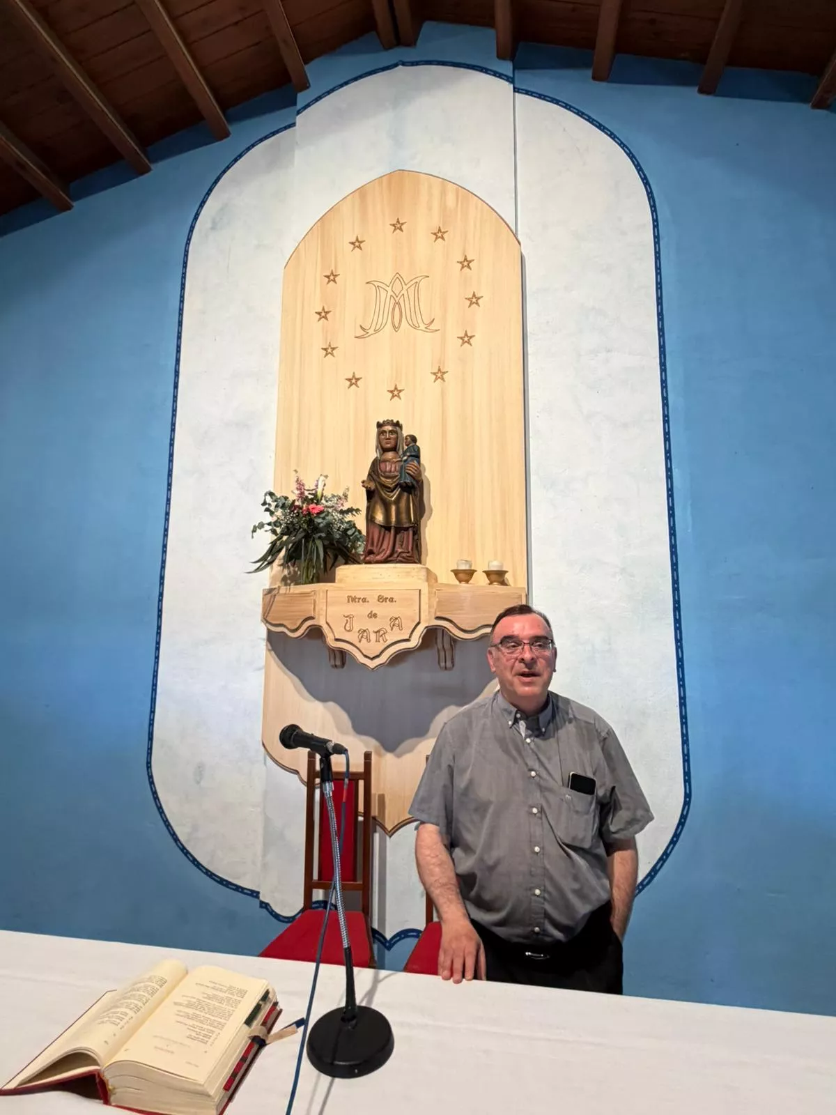 Romería en la Ermita de la Virgen de Jara. Foto Niko Alonso