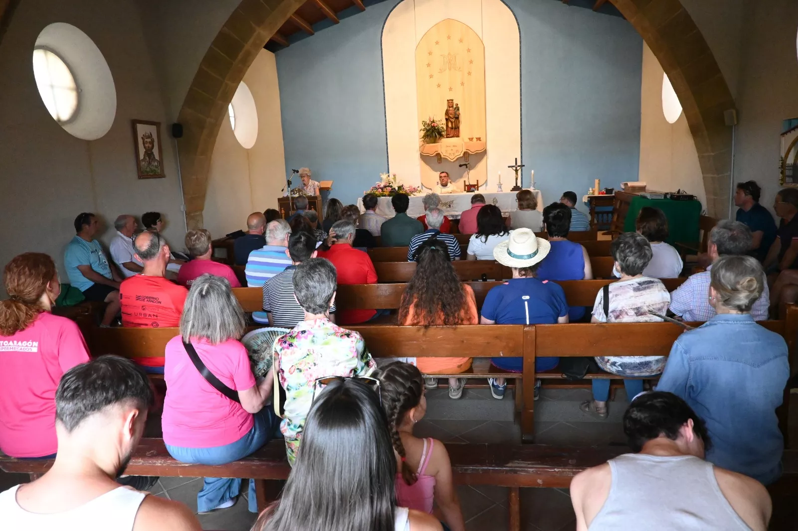 Romería en la Ermita de la Virgen de Jara. Foto Carlos Jalle