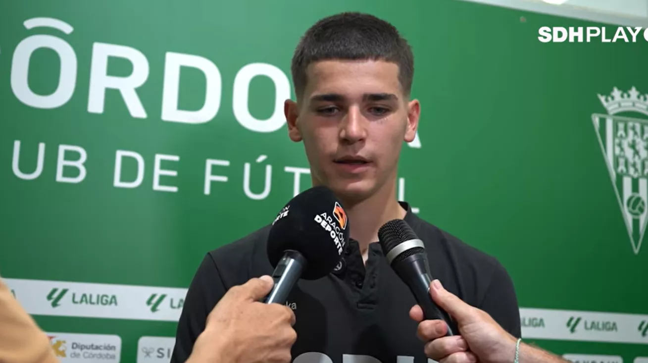 Osán: "Debutar con el equipo de tu ciudad no se puede explicar con palabras". Foto: SDH