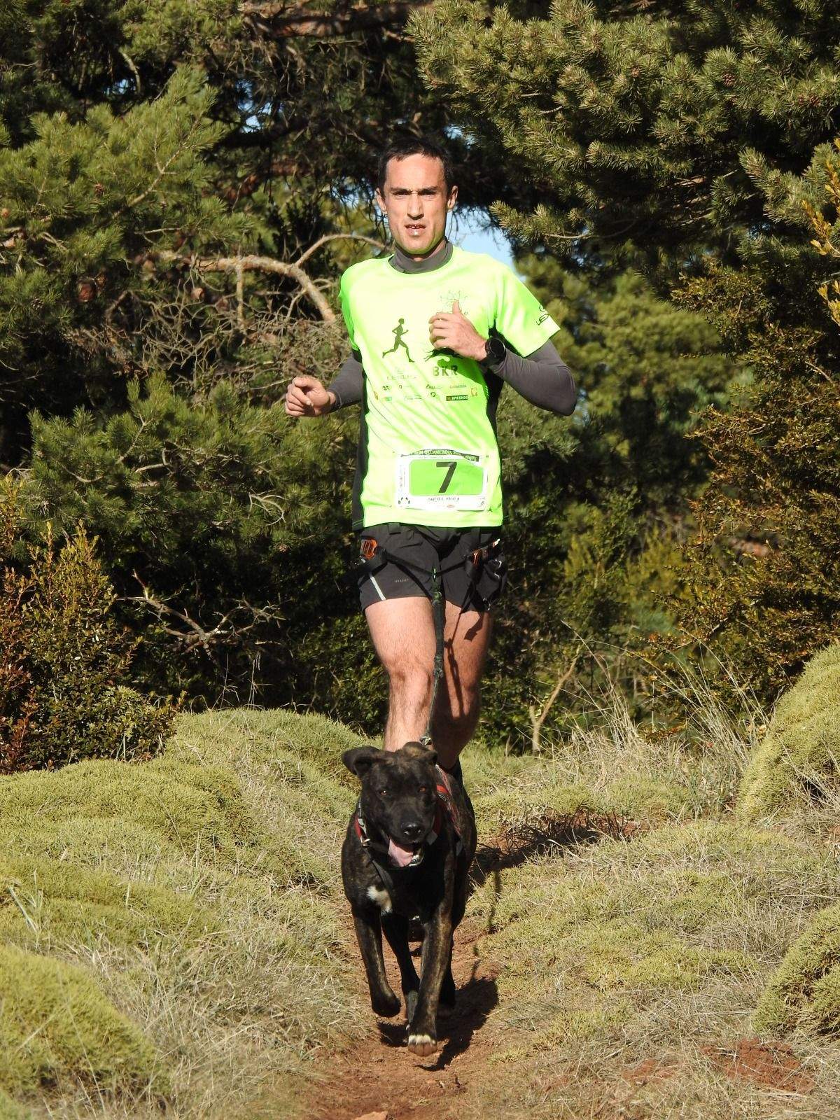 Imágenes del Xtrem Canicross de Arguis 