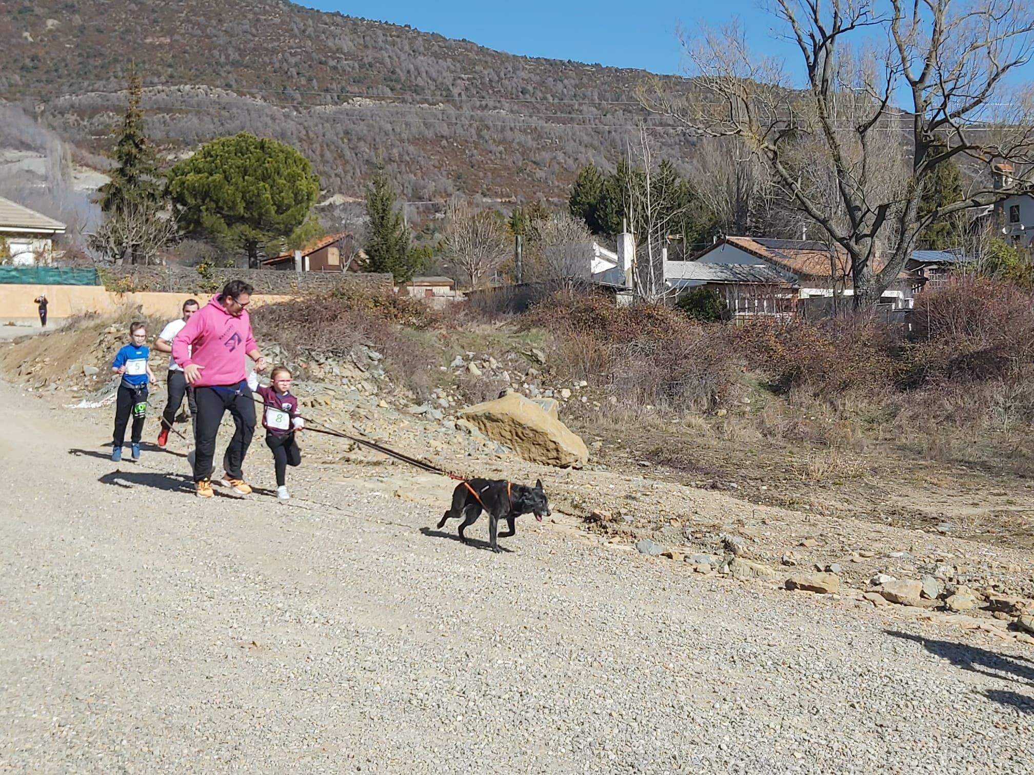 Imágenes del Xtrem Canicross de Arguis 