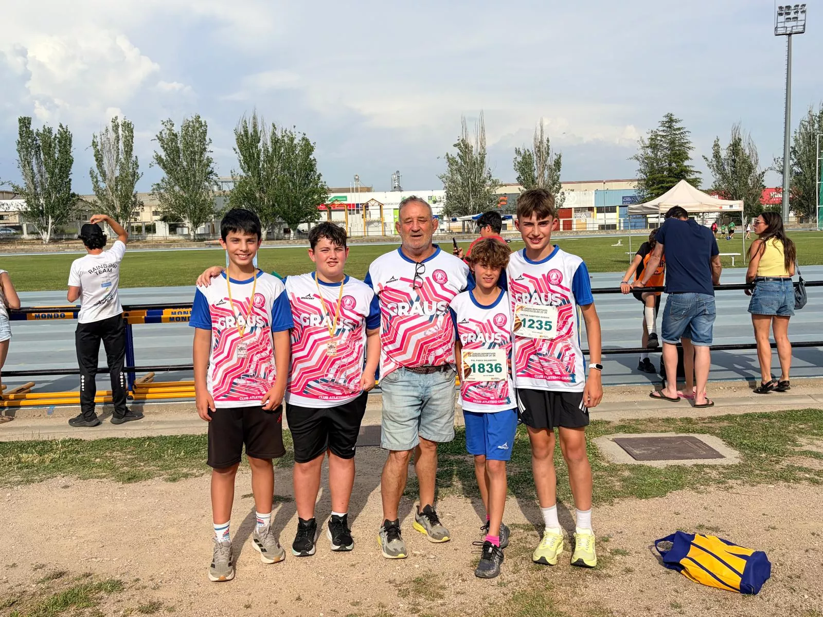 Campeonato de Aragón Sub-14 de Atletismo. CA Graus.