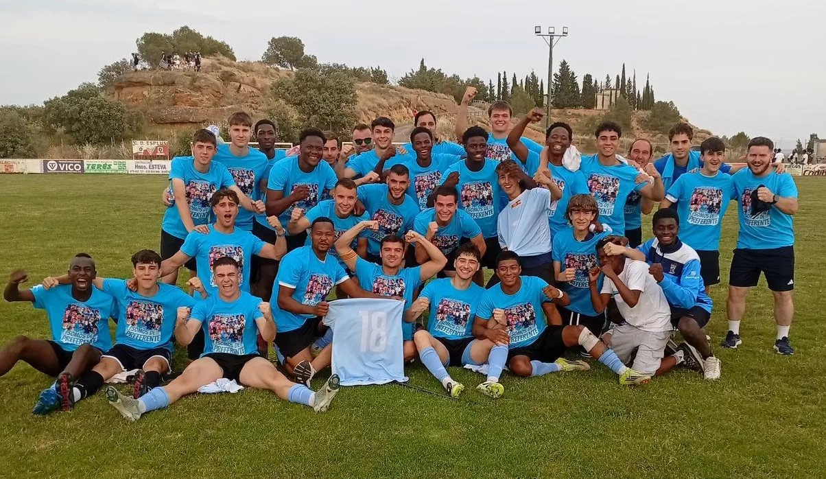 El Atlético Binéfar regresó a Preferente: "Es el reflejo de lo bien que se está haciendo en la cantera"