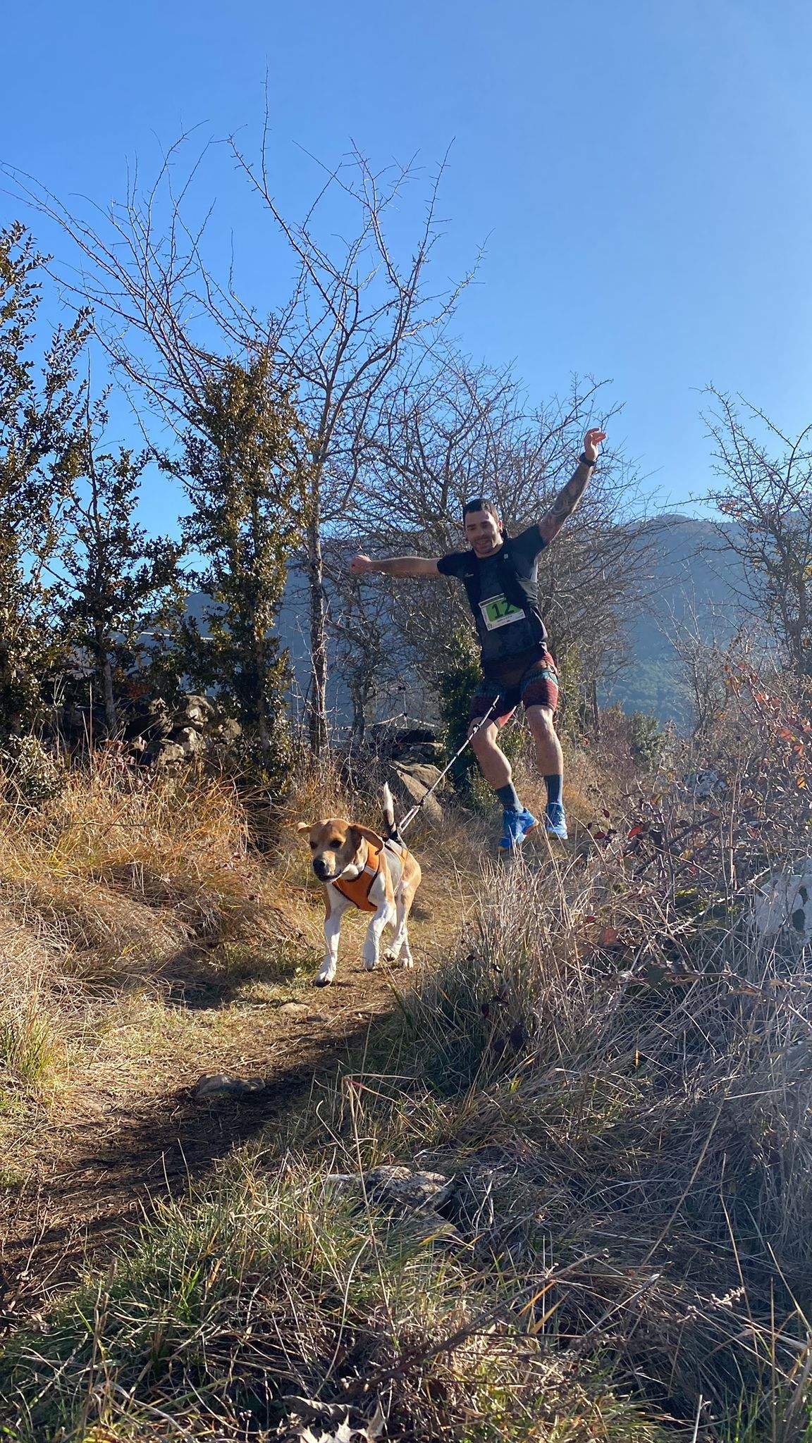 Imágenes del Xtrem Canicross de Arguis 