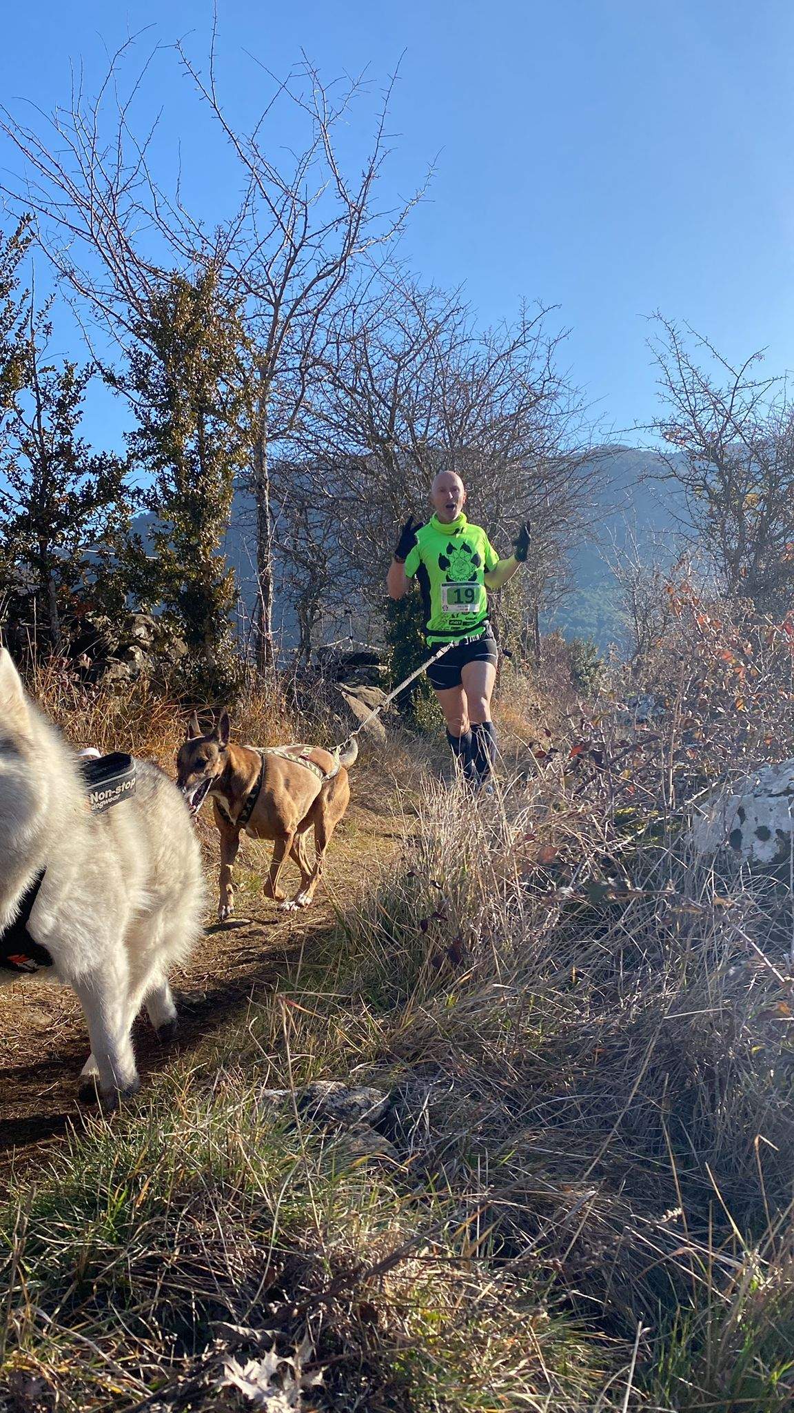 Imágenes del Xtrem Canicross de Arguis 
