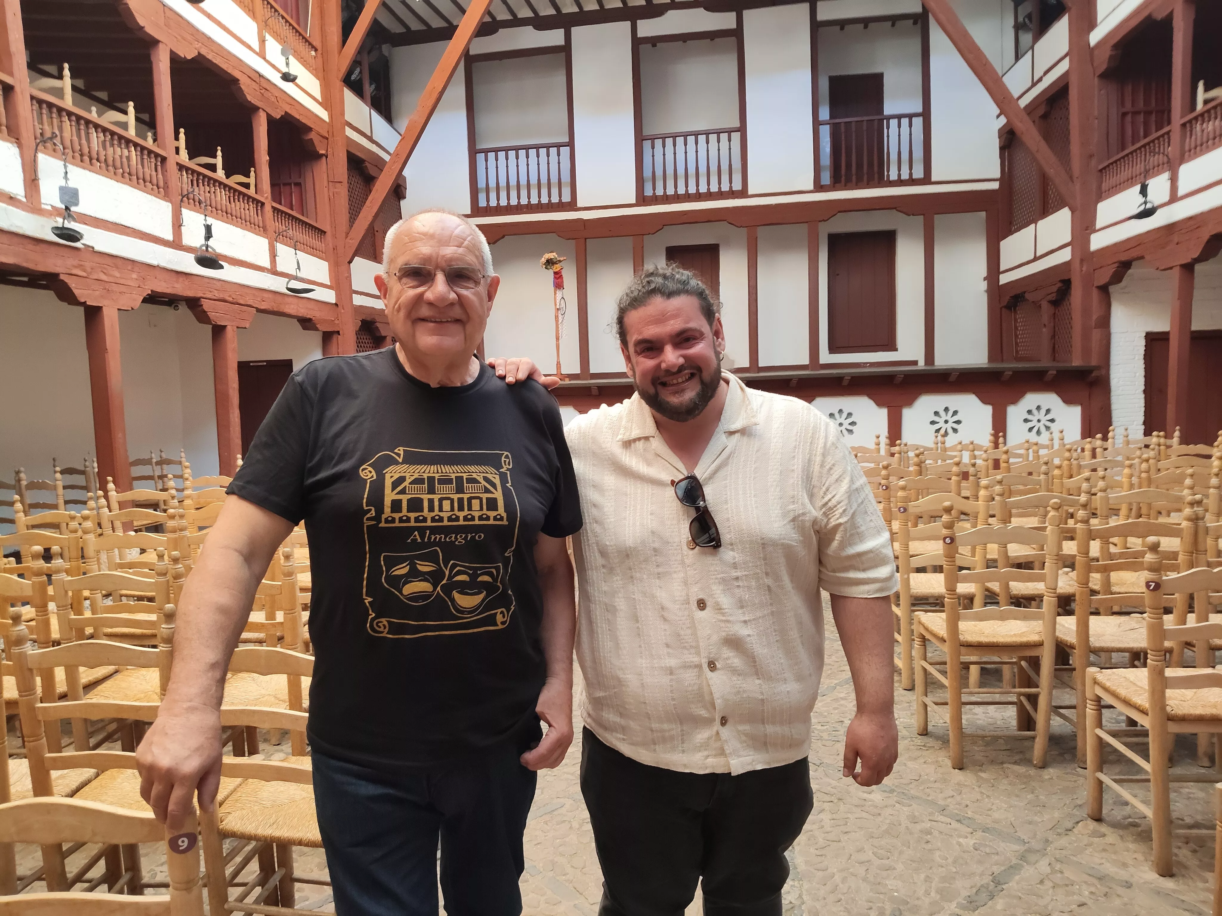 Luis Casáus y Roberto Nistal, los dos protagonistas de Celestina El Bululú