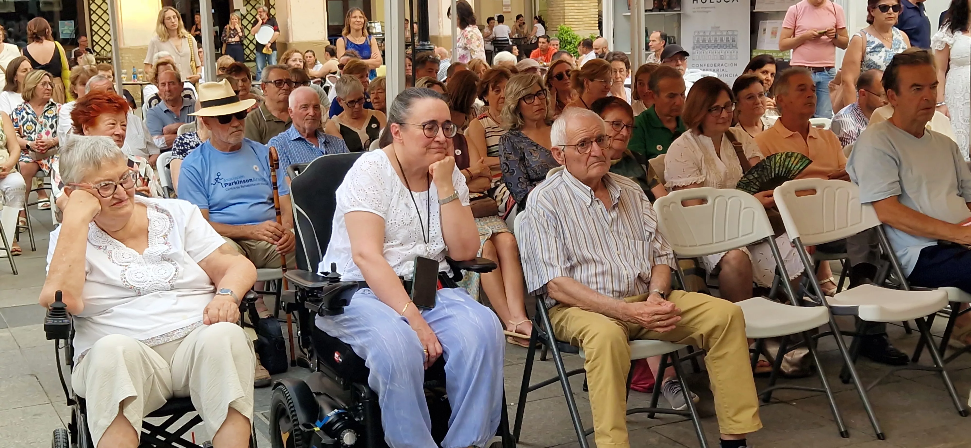 42 Feria del Libro de Huesca el lunes 1 de junio. Foto Myriam Martínez