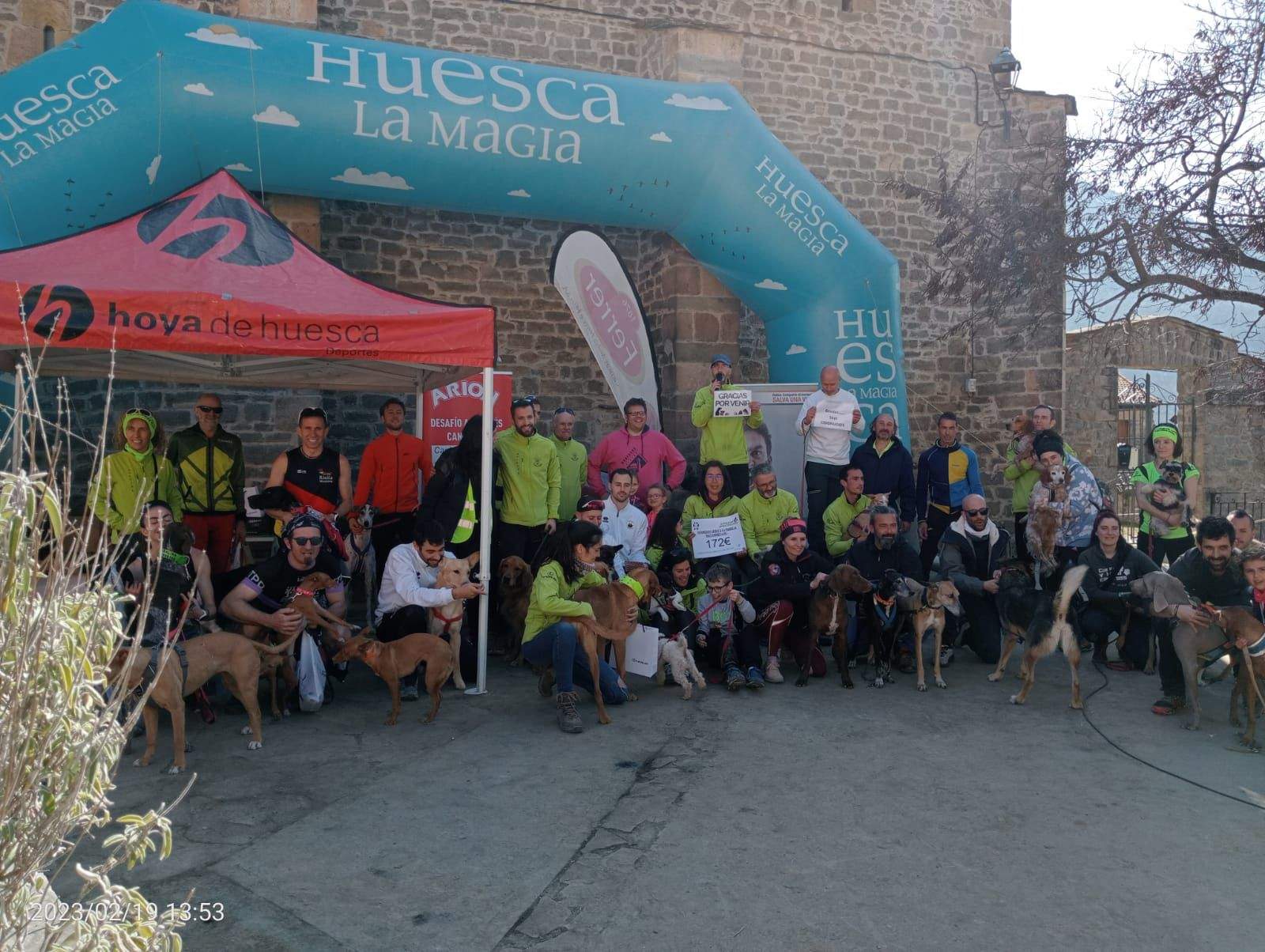 Imágenes del Xtrem Canicross de Arguis 