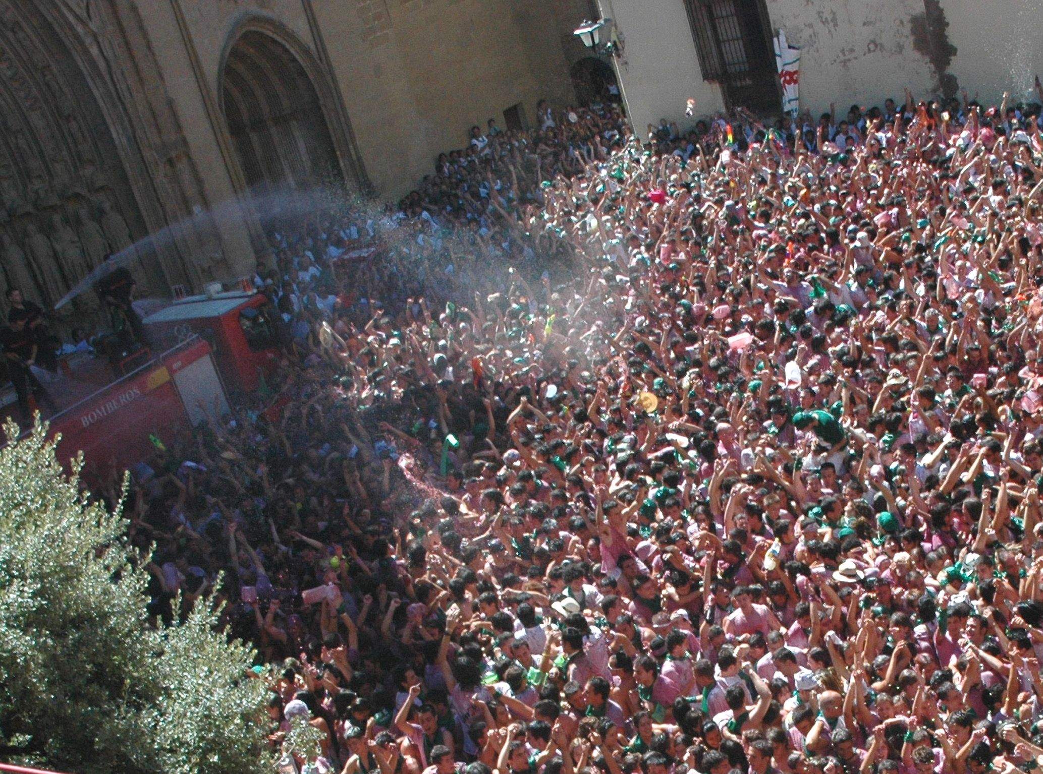 Fiestas de San Lorenzo 2022 en Huesca. Foto Carlos Jalle 