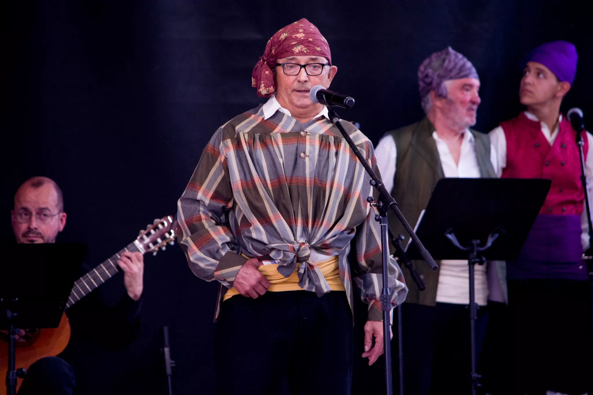 Festival de fin de curso de la Escuela de Folklore y Música de Huesca en Chimillas. Foto David Claveria