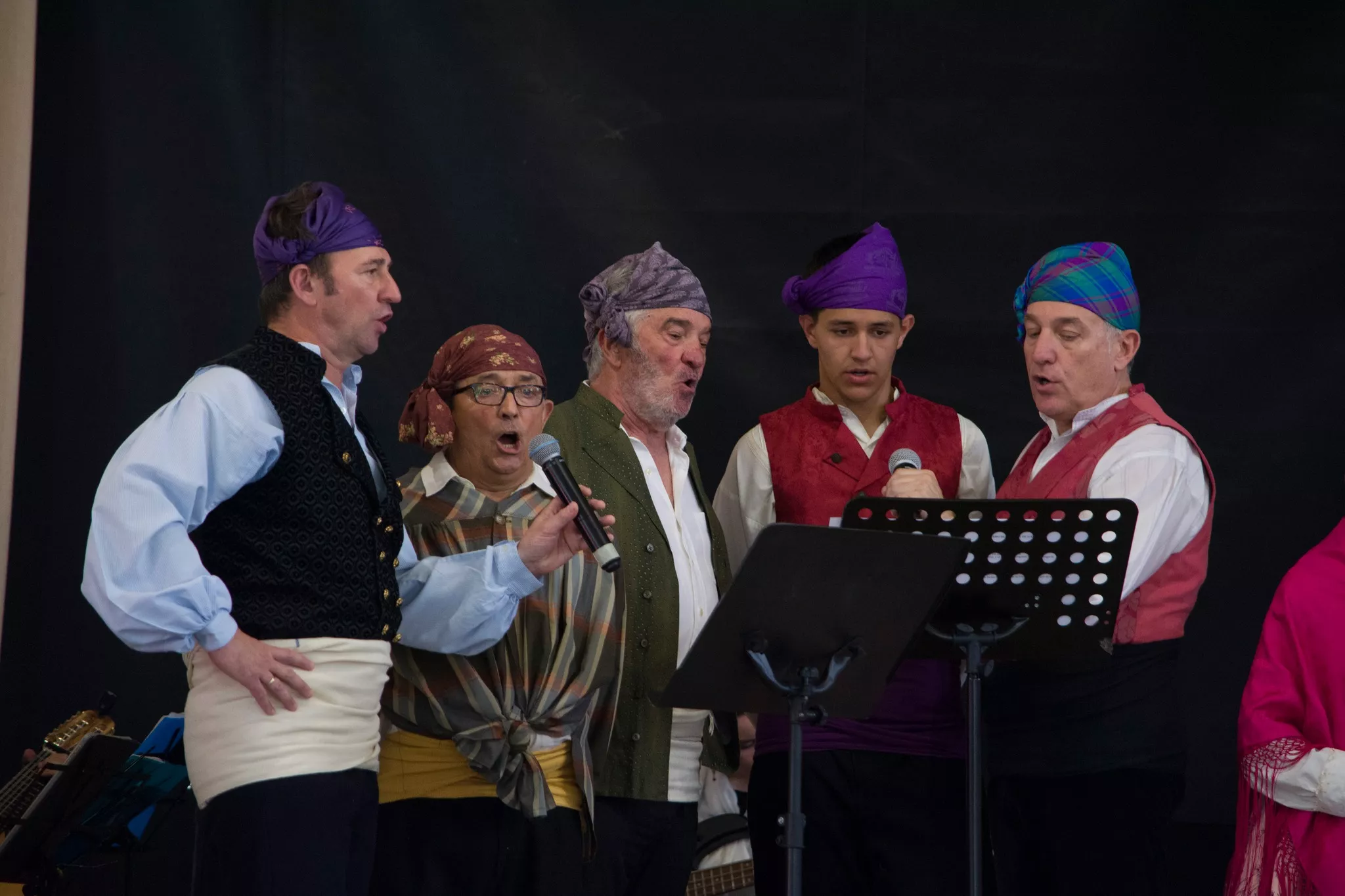 Festival de fin de curso de la Escuela de Folklore y Música de Huesca en Chimillas. Foto David Claveria