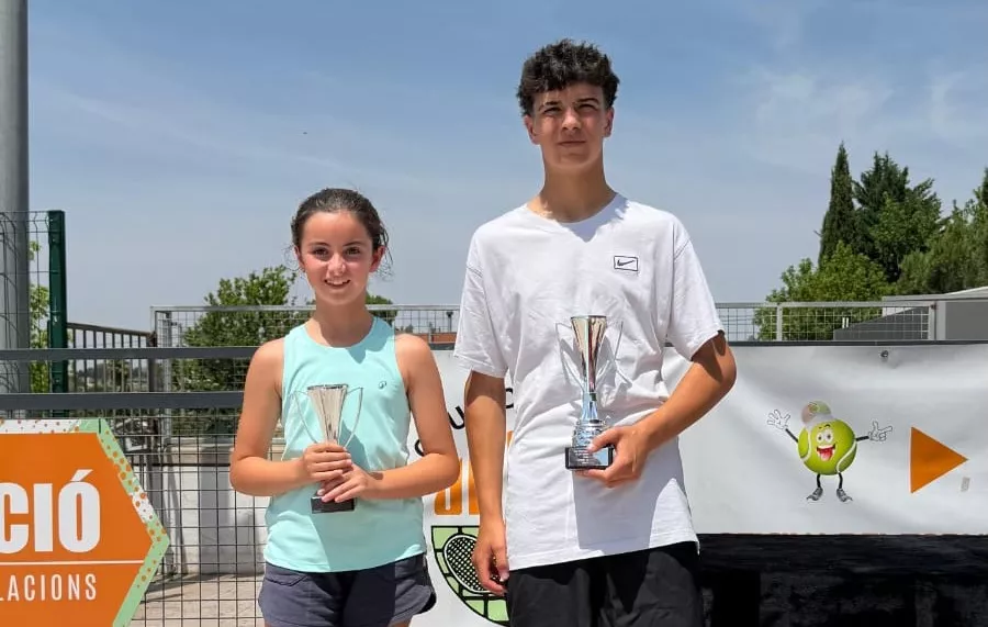 Blanca Mateos y Alejandro Bernués premiados en la Prueba 3 de la Copa Cataluña