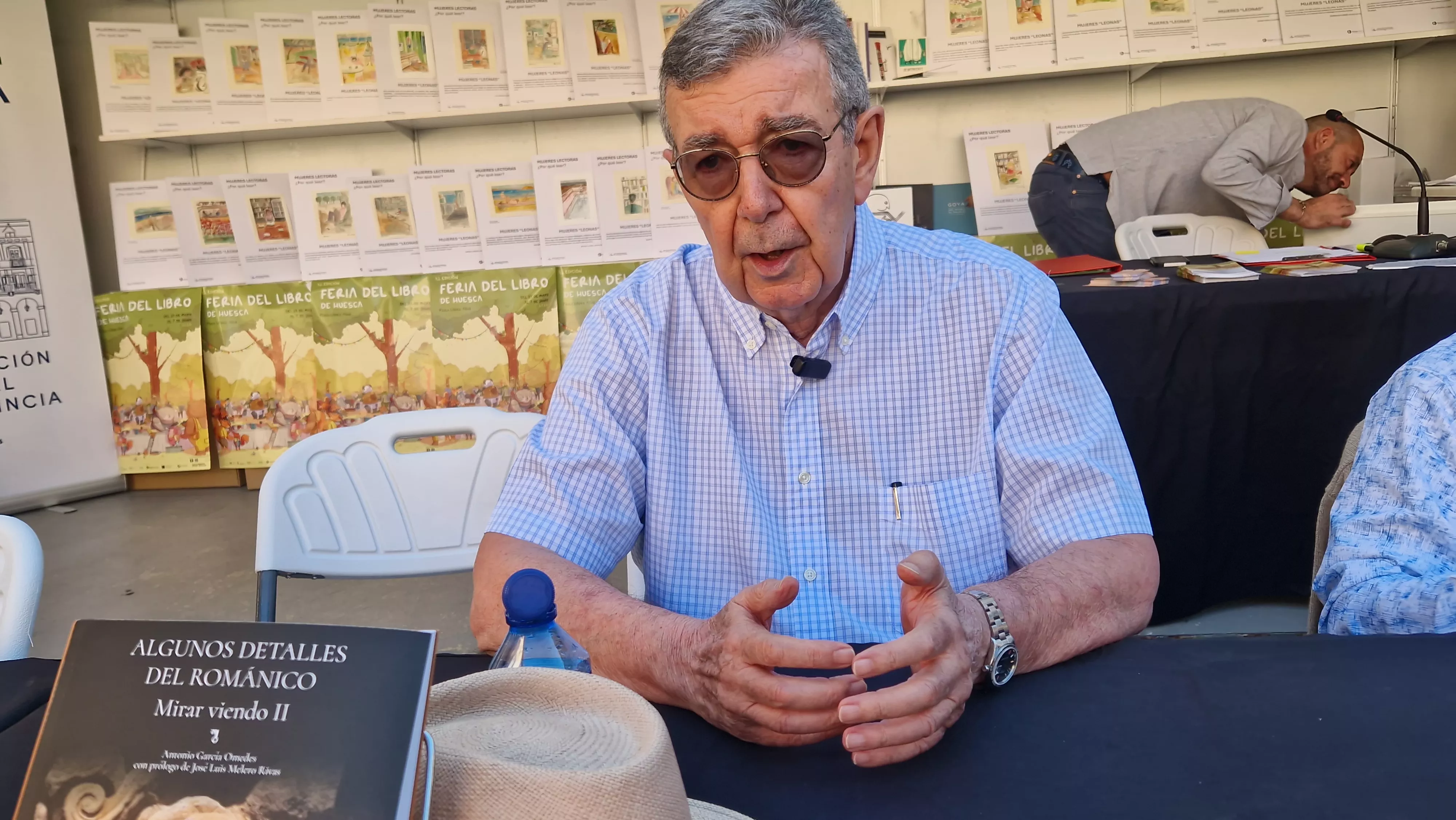 Antonio García Omedes. 42 Feria del libro el martes 2 de junio. Foto Myriam Martínez
