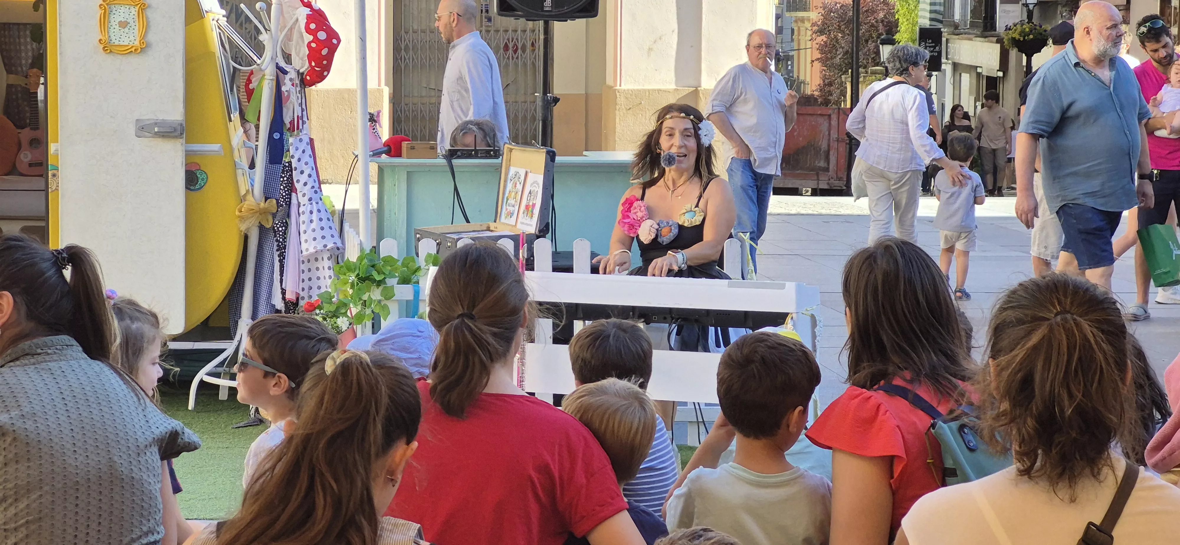 Cuentos con Belentuela. 42 Feria del libro el martes 2 de junio. Foto Myriam Martínez