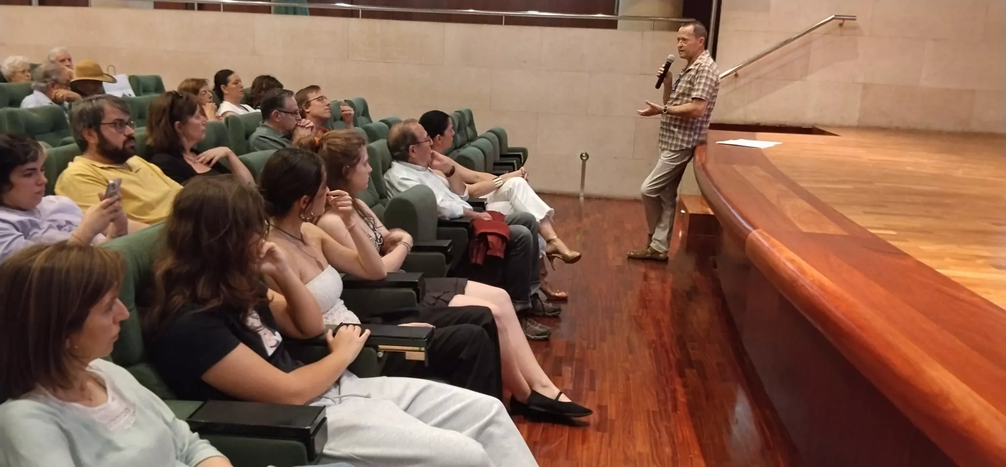 Míchel Buesa en el Día Nacional de la Donación de Órganos