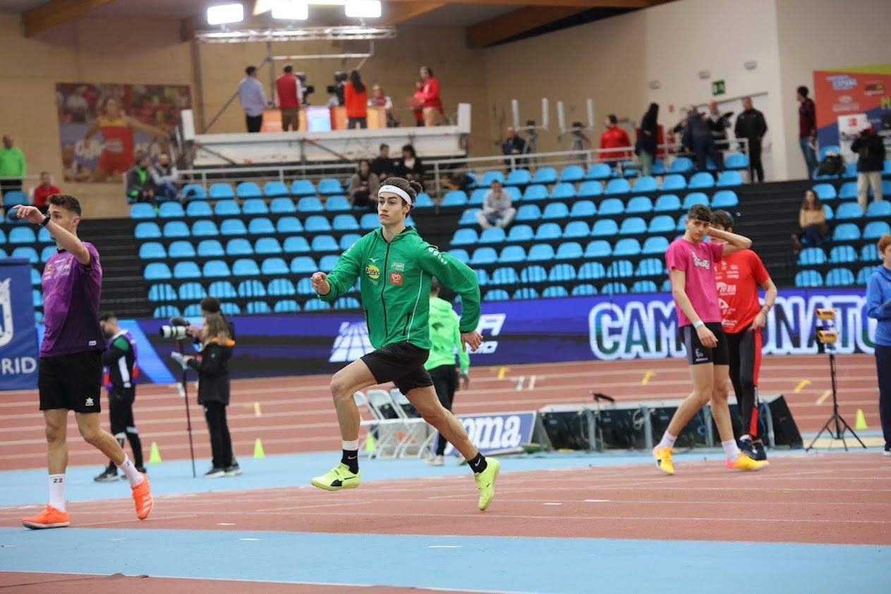 Imágenes del Campeonato de España de pista cubierta