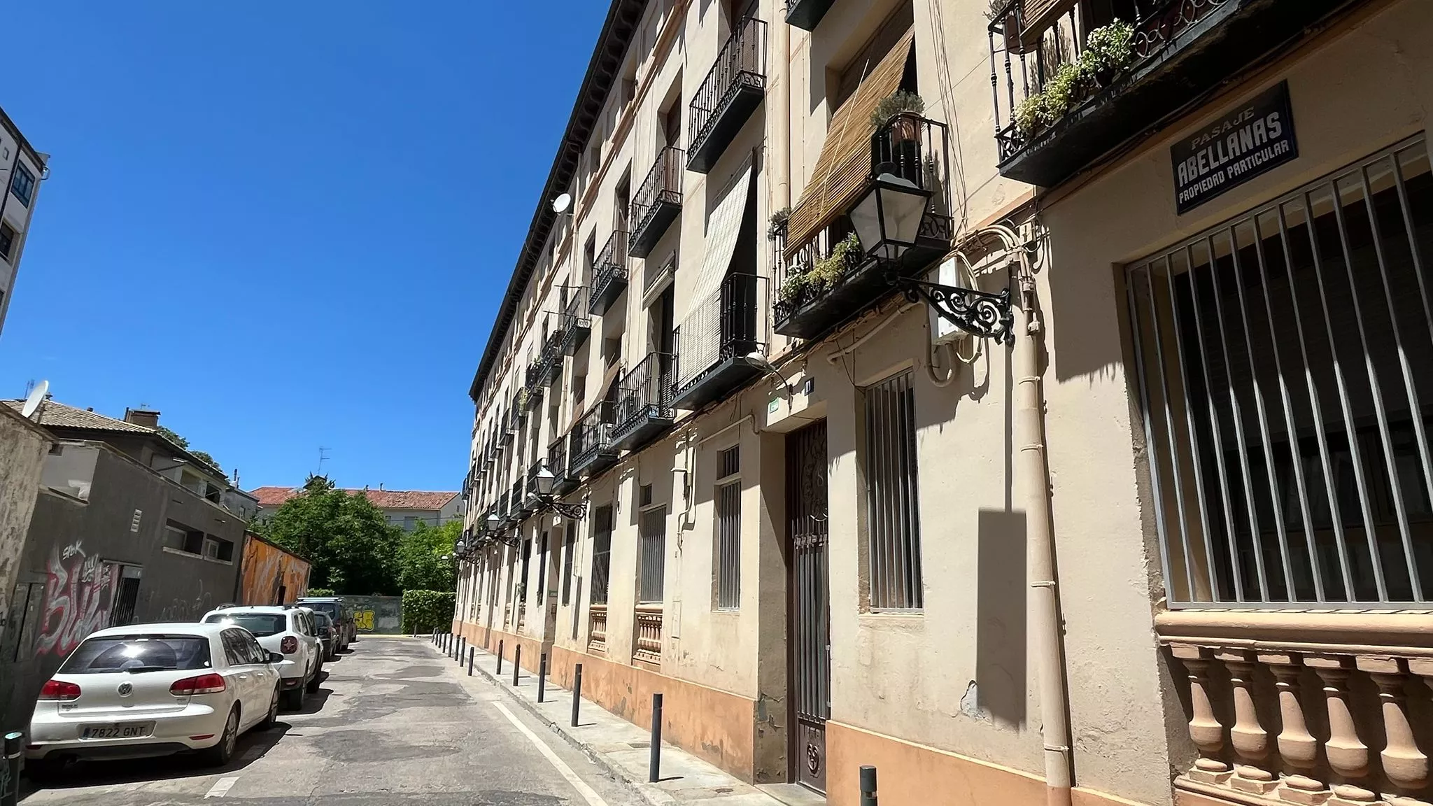 Pasaje Abellanas. Foto Mercedes Manterola 