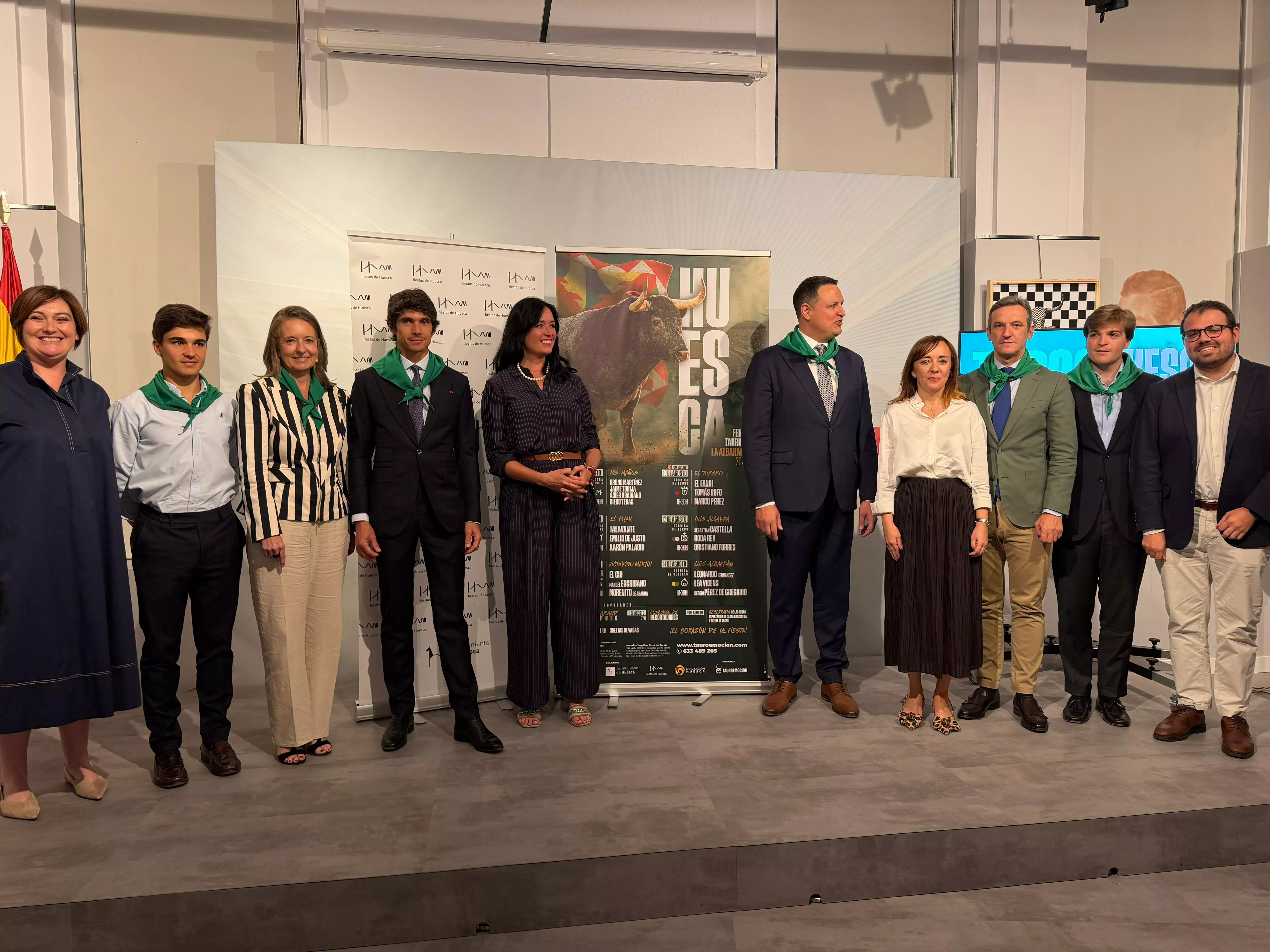 La Feria Taurina de Huesca, presentada con todos sus detalles en Madrid: "Hay una ilusión tremenda".