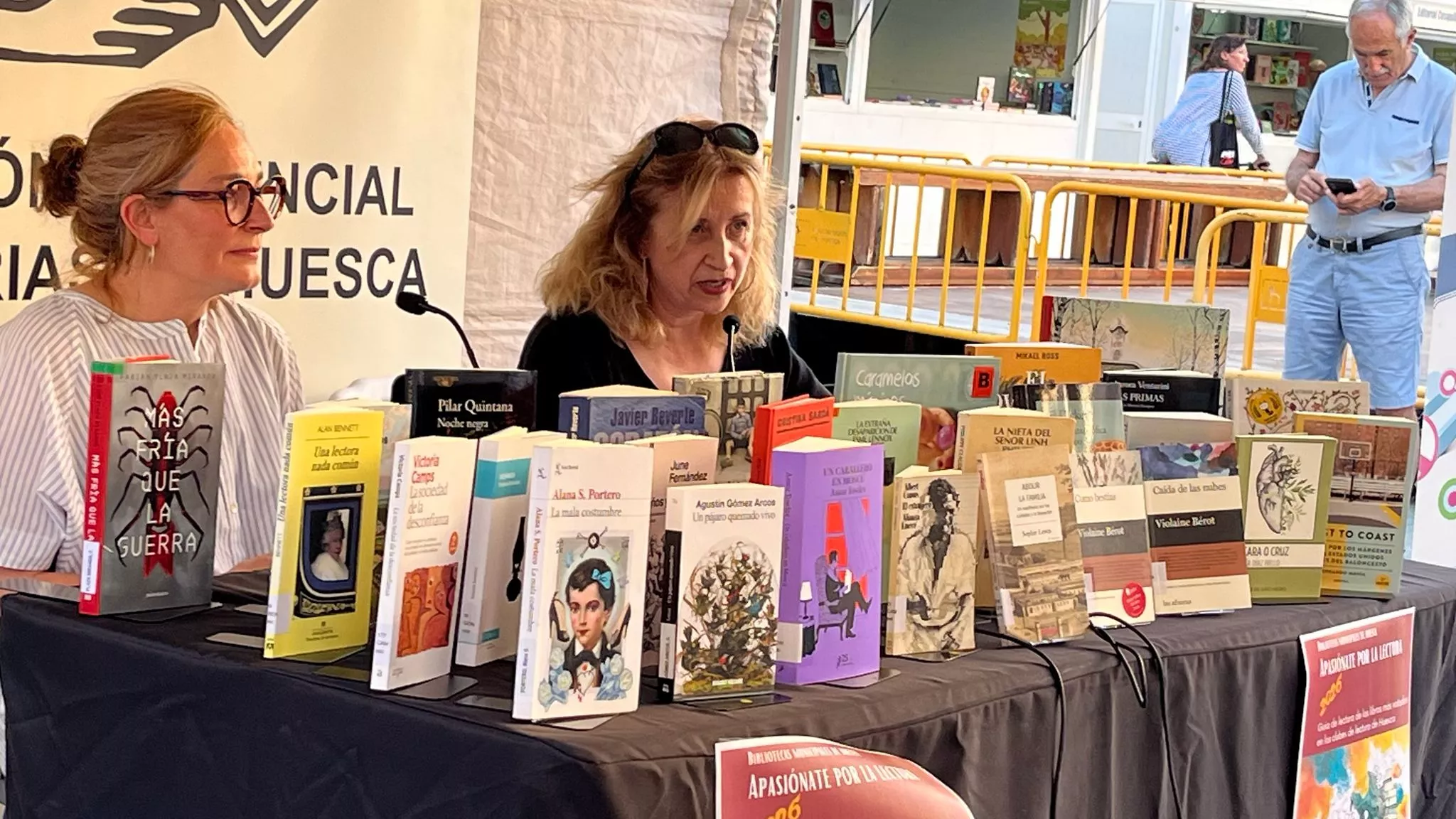  Encuentro de los clubes de lectura de la Huesca en la 42 Feria del Libro. Foto Mercedes Manterola