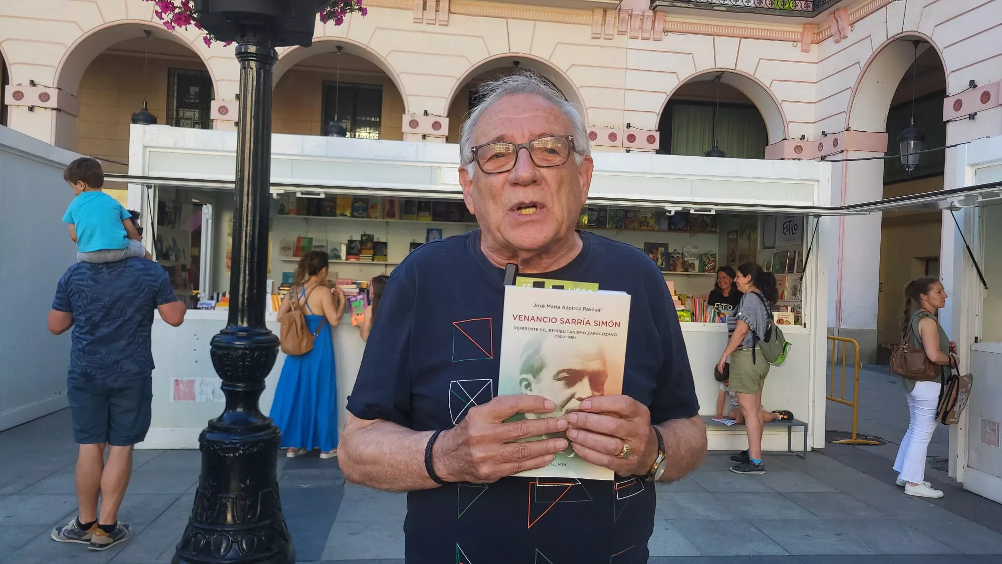 José María Azpíroz y su libro sobre Venancio Sarría