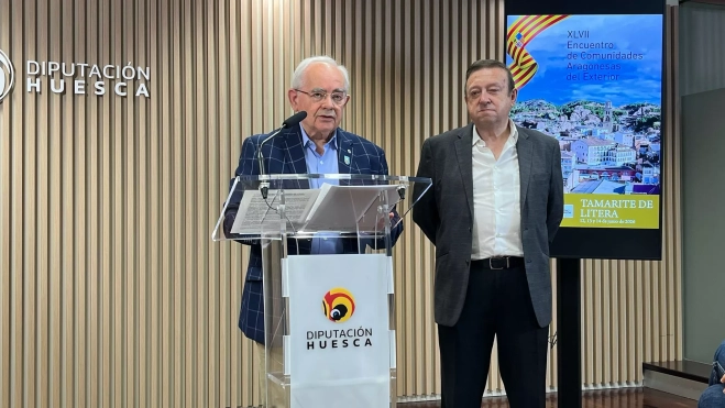 José Antonio Lázaro y Cosme García. Foto Mercedes Manterola