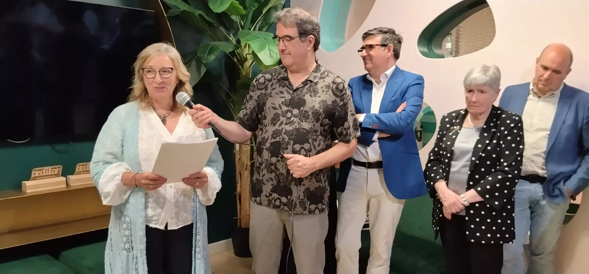 Premios Aeditar a Myriam Martínez y Víctor Castillón