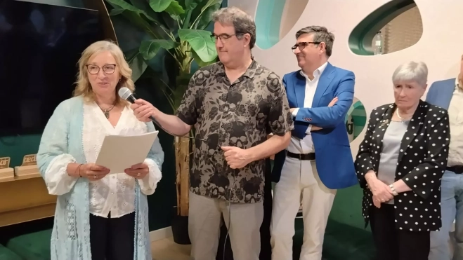 Myriam Martínez en su intervención