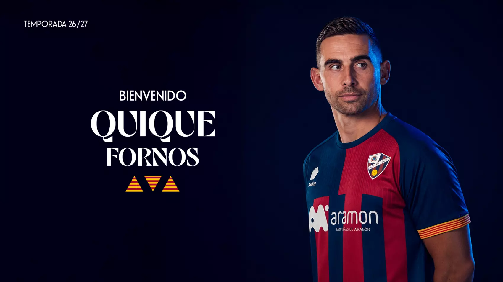 Quiue Fornos ha fichado por el Huesca