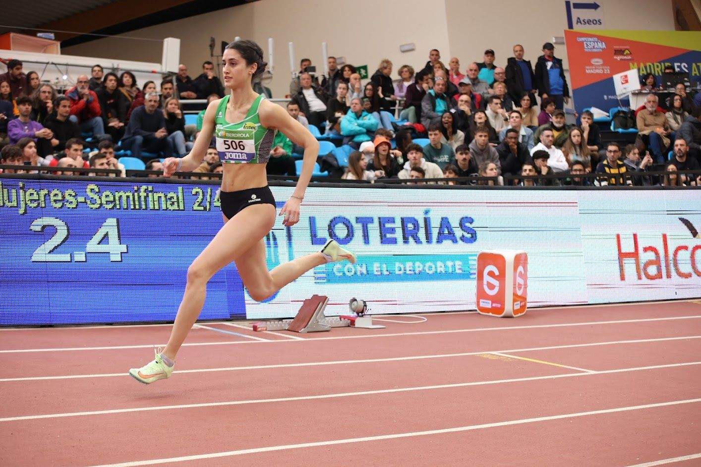 Imágenes del Campeonato de España de pista cubierta 