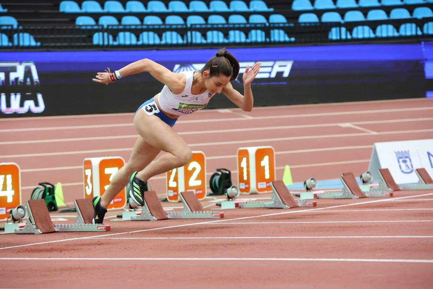 Imágenes del Campeonato de España de pista cubierta 