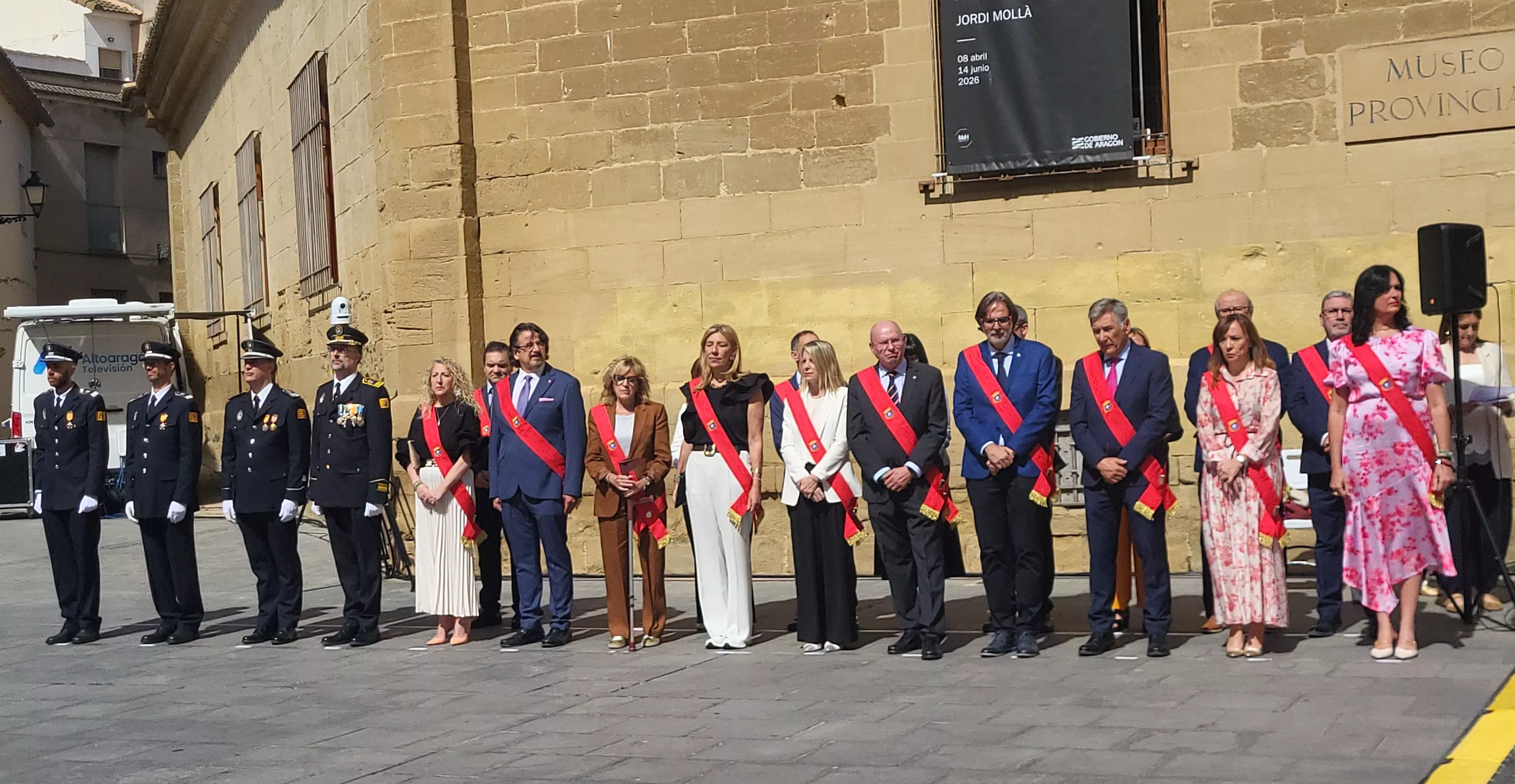 Celebración del 165º aniversario de la Policía Local de Huesca. Foto Mercedes Manterola