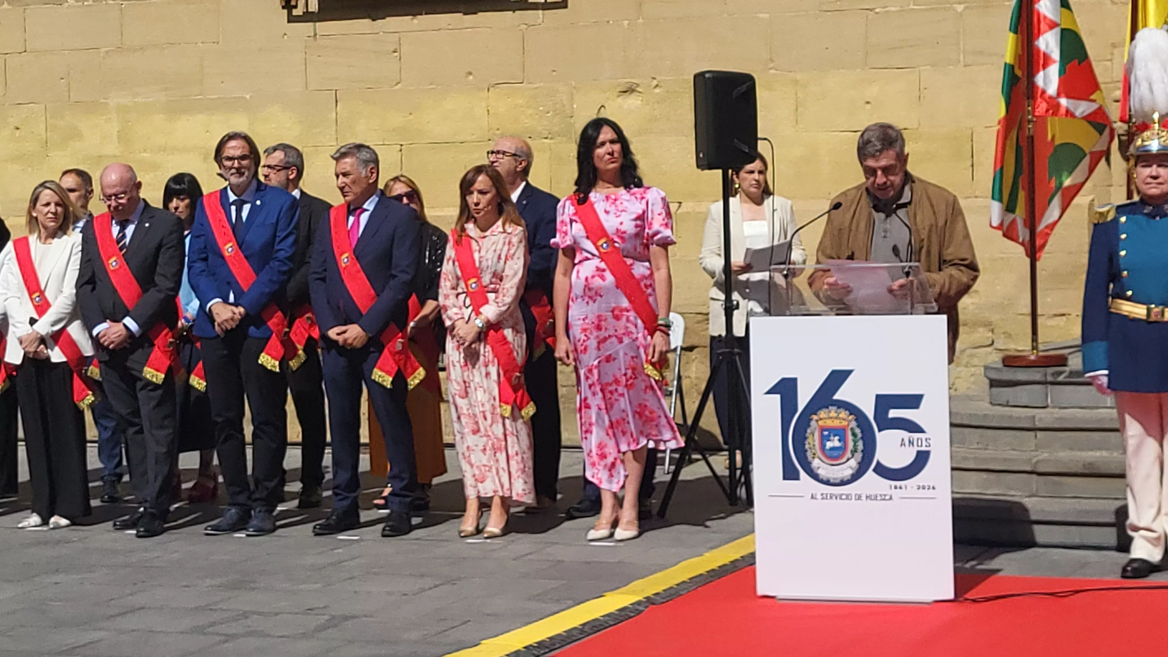 Celebración del 165º aniversario de la Policía Local de Huesca. Foto Mercedes Manterola